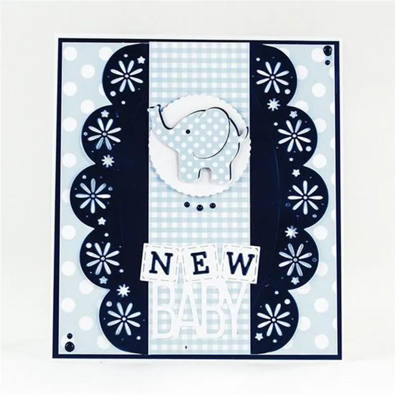 

Eastshape Lace Sector Seal Frame Metal Cutting Dies Scrapbooking Star for Card Making Craft Border Embossing New Dies
