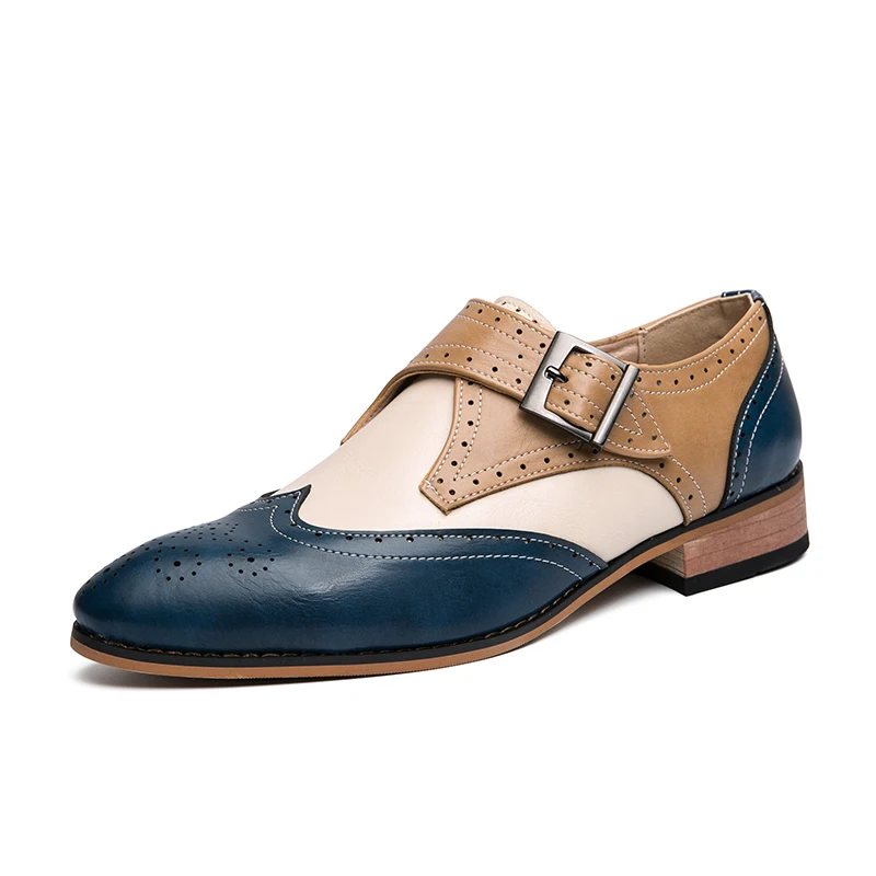 Leather Dress Shoes Men Shoes For Offical Business Casual Gentleman Formal For Wedding Party Flats Zapatos Hombre