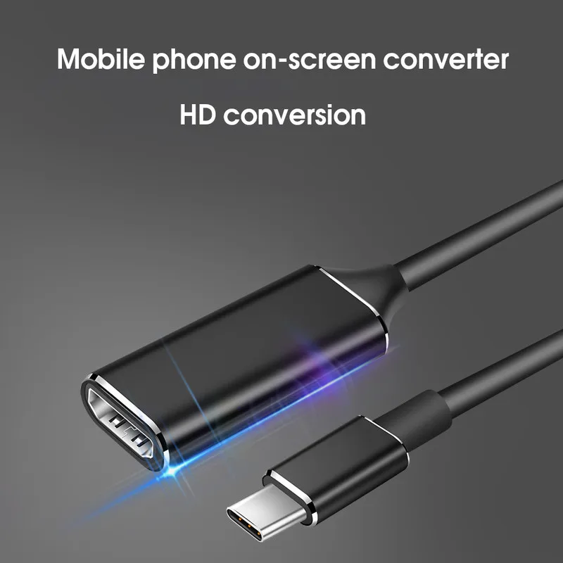 

USB Type C to HDMI Adapter USB 3.1 USB-C to HDMI Adapter Male to Female Converter For MacBook Huawei Mate 20 /P20 Pro Smasung S8