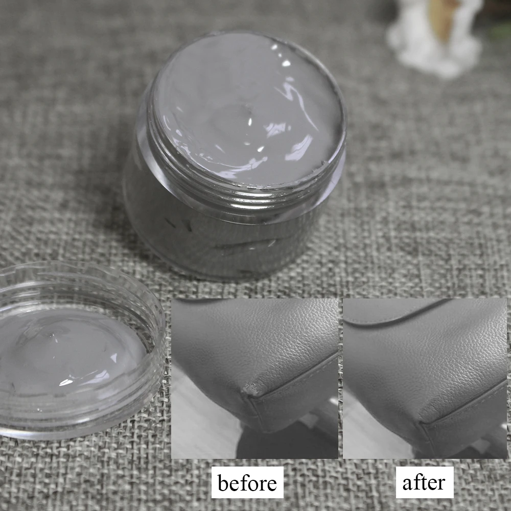 Паста для окраски кожи серая кожаная краска одежды сумка дивана Пальто Отверстия