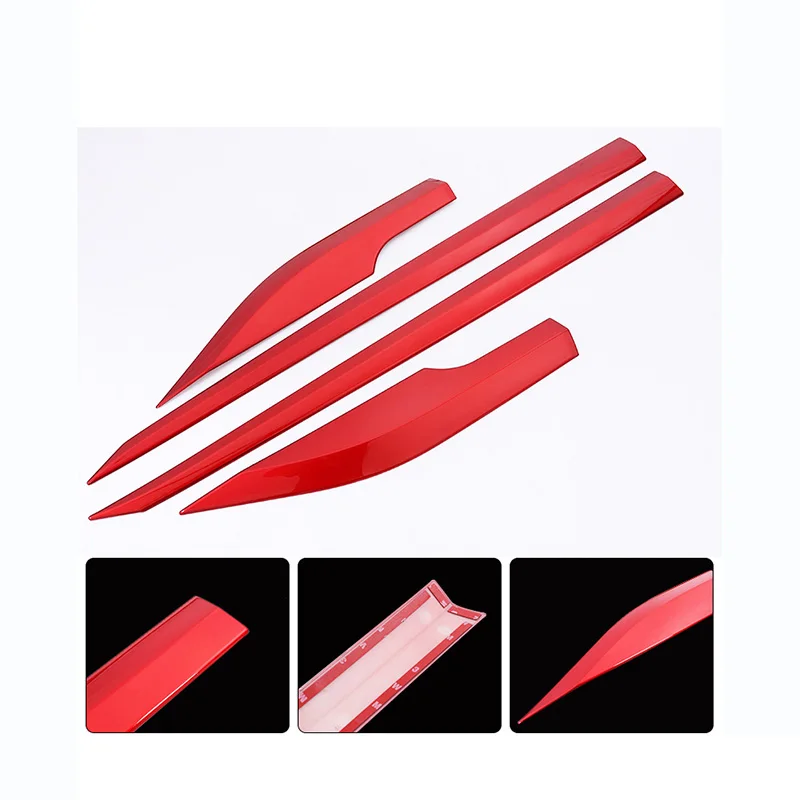 

Suitable for 18 Toyota CHR / IZOA body trim Modified ABS door side strip side skirt sequin anti-collision decorative accessories