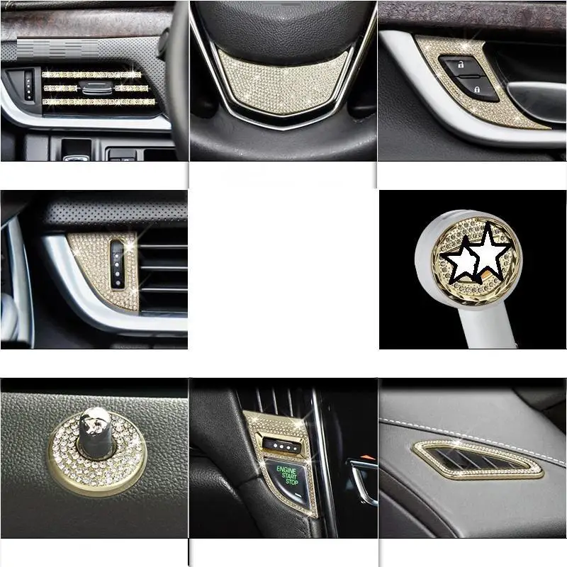 Автомобильный Выпускной кондиционер модифицированный хром Стайлинг автомобиля