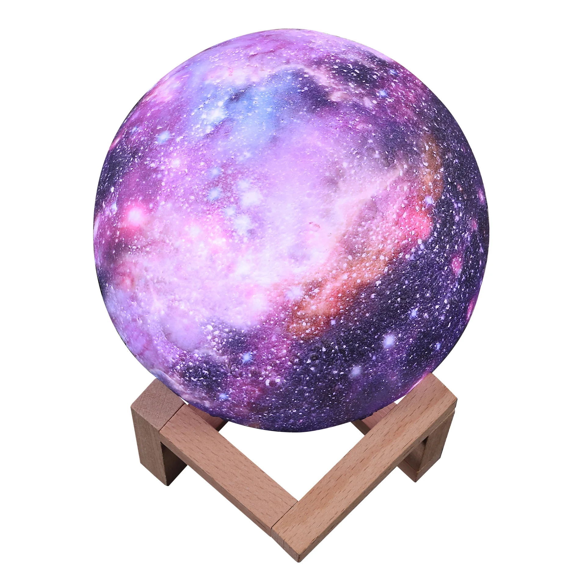 

Amazon Hot Selling Moon Light Children Gift Creative Lamp Coloured Drawing Star LED3D Small Night Lamp