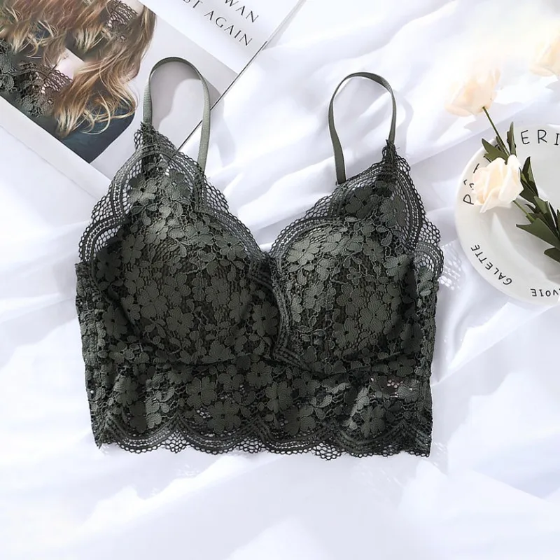 Сексуальный женский кружевной Бюстгальтер Bralette во французском стиле нижнее