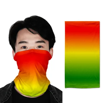 

2020 New Color Gradient Headscarf Mask Weave Magic Turban Harajuku Adult Wild Harajuku 3D Multi-function All-match Men Magic