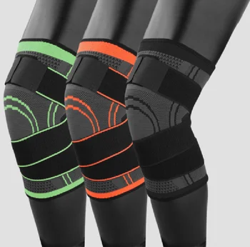 

K-STAR 1PCS Basketball Tennis Cycling Knee Pads 360 Professional Compression Knee Protective Knee Pad Breathable Bandage Brace