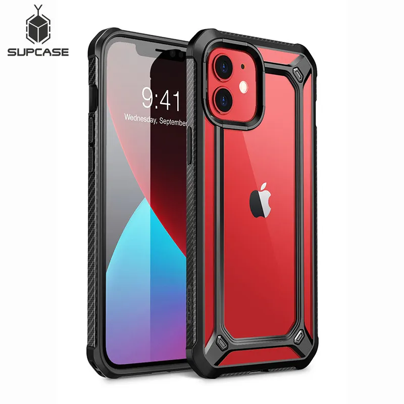 SUPCASE For iPhone 12 Mini Case 5.4 inch (2020) UB EXO Series Premium Hybrid Protective Clear PC + TPU Bumper Back Cover | Мобильные