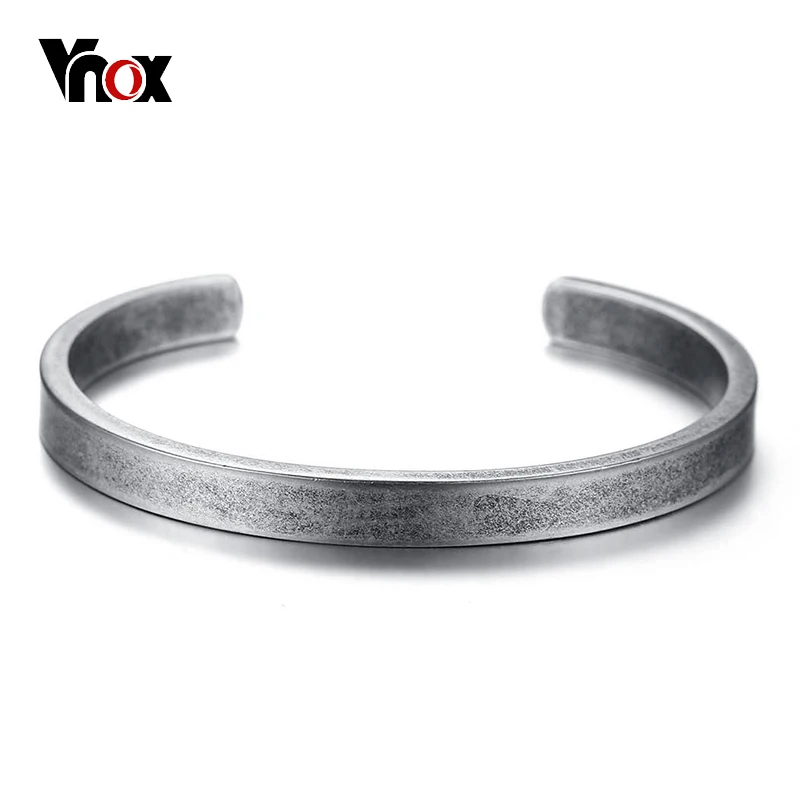 Vnox винтажные браслеты манжеты Viking для мужчин и женщин Простые Классические hombre