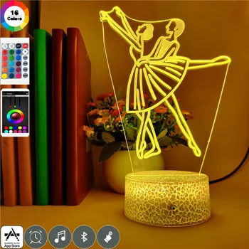 

National Standard Dance Creative Visualization Lamp Night USB LED Lighting Children Study Event Prize Bluetooth Speaker Light