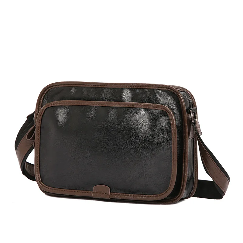 

Men Leather Shoulder Bags Travel Bag Mens Briefcase Brand Luxury Messenger Bag Male Laptop Business Crossbody Men Leather Bags