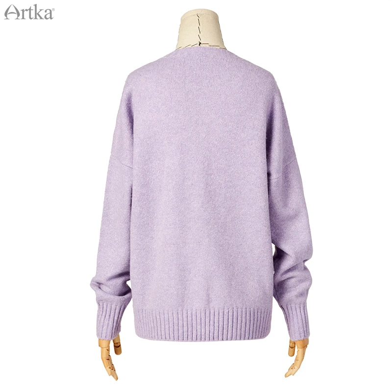 XNWMNZ Za women fashion blend buttoned coat Ladies