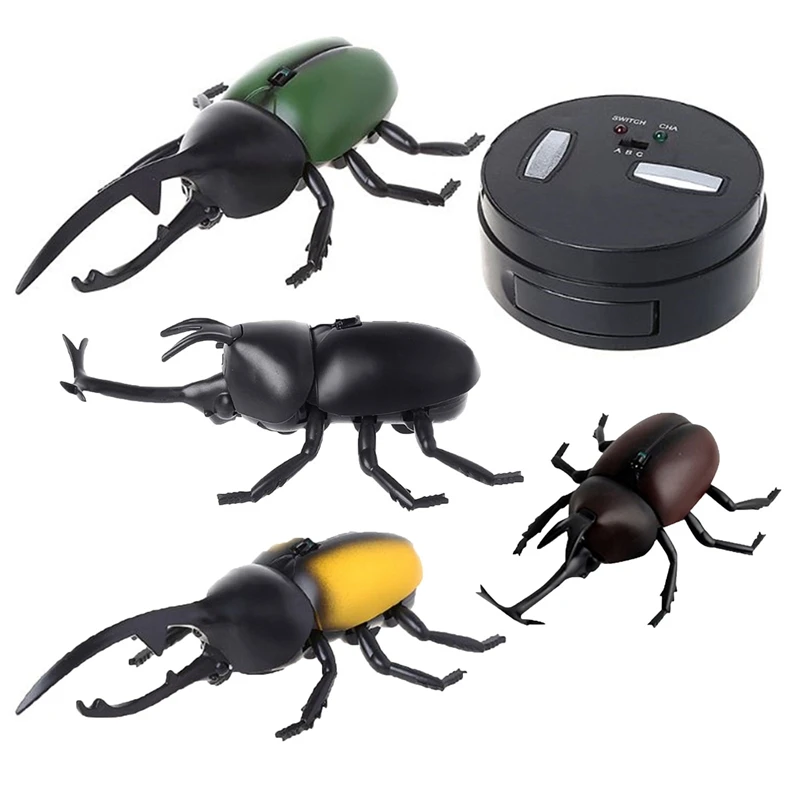 

Infrared Remote Control Simulation Beetle Mini Rc Animal Kids Child Toy Boy Gift