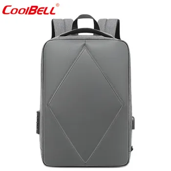 

COOLBELL Backpack 15.6inch USB Laptop Backpack Casual Backpack Night Reflective Travel Backpack Student Bag Simple Business Bag