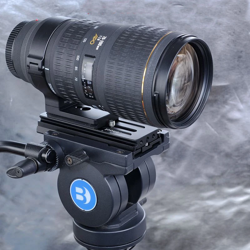 Преобразователь пластины QR iShoot для 39 мм Arca Swiss используемый Manfrotto 50 MVH500 MVH700 Gitzo G