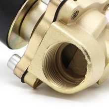 3/" 220 В Электрический электромагнитный клапан пневматический 2 порта Вода Масло Воздух Газ 2W-200-20 C63E