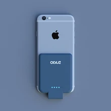 OISLE Mini portable mobile power bank ultra-thin back clip battery for iphone 6/6s/x/11/7/8/plus/se2/12 back cover battery case