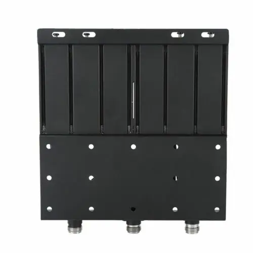 50W VHF 6 Cavity Duplexer N Connector FREE tune