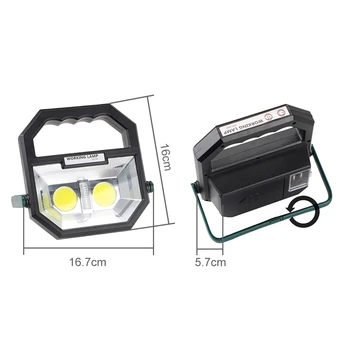 

Xmund XD-SL6 COB LED Camping Light 18650 Battery 6 Modes Double USB Rechargeable Work Lamp Travel Portable Emergency Lantern