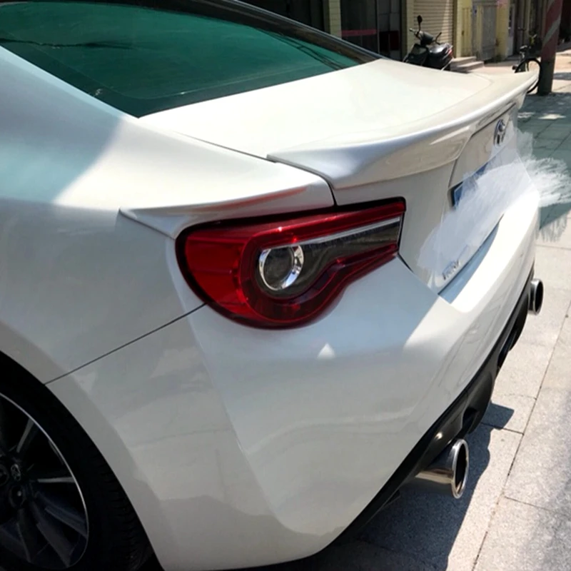 Для Toyota 86 2013 Автомобильный задний багажник спойлер ABS Материал грунтовка цвет украшение в виде хвостового крыла для 86