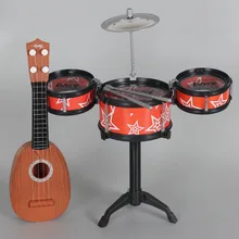 Детская гитара это игрушка-игра модель большого размера укулеле для начинающих музыкальный инструмент фортепианная музыка 3-6-14 лет