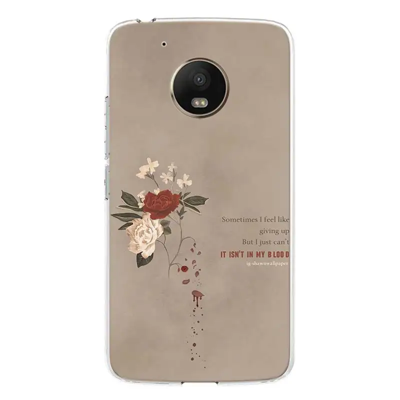 Чехол для телефона Singer Shawn Mendes 98 Motorola Moto G8 G7 G6 G5S G5 E4 Plus G4 E5 E6 Play Power One Action Европейский