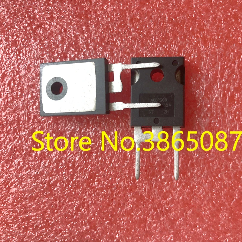 40EPS08 40EPS08PBF VS-40EPS08PBF OR 40EPF08 TO-247 TO-247AC 40A 800V FAST SOFT RECOVERY RECTIFIER DIODE 10PCS/LOT ORIGINAL NEW