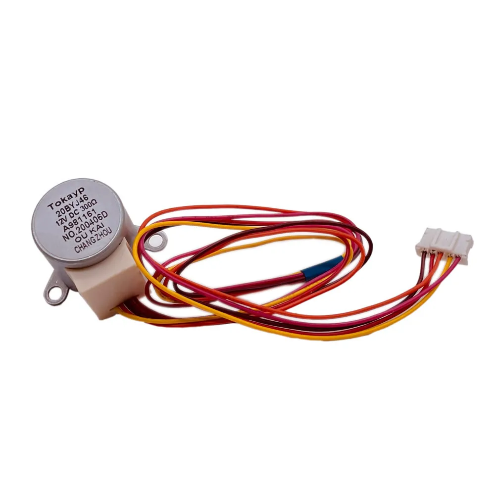 20BYJ46 Air Conditioning Swing Flap Motor,1P 1.5P Outboard Motor,12V ...