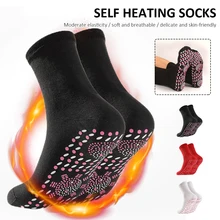 

New Self Heating Socks Winter Warm Massage Socks Anti-Fatigue Heat Insulated Thermal Socks For Hiking Camping Cycling