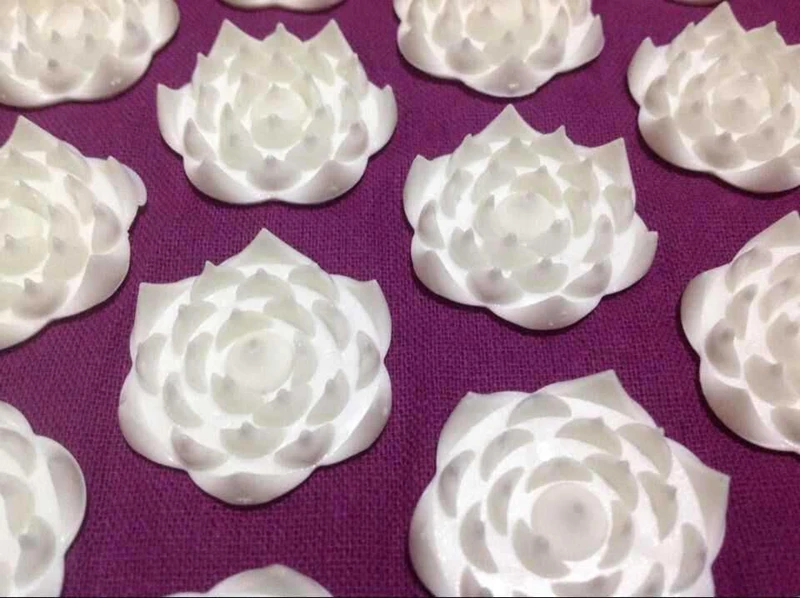 Massager Cushion Acupuncture Sets Relieve Stress Back Pain Acupressure MatPillow Massage Mat Rose Spike Massage and Relaxation (2)