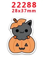 22288 30 шт hollaween характер плоское украшение из смолы PR 22265 - Цвет: 22288