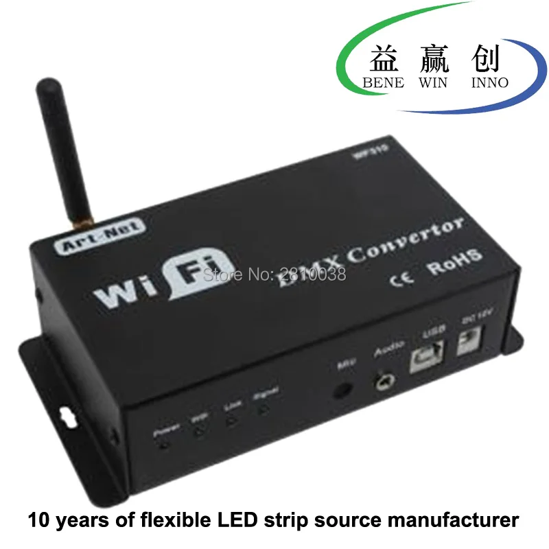 WiFi контроллер dmx контроллер для светодиодов DC12V DMX512 led контроллер лампы Art-net светодиодные полосы контроллер для светодиодного освещения