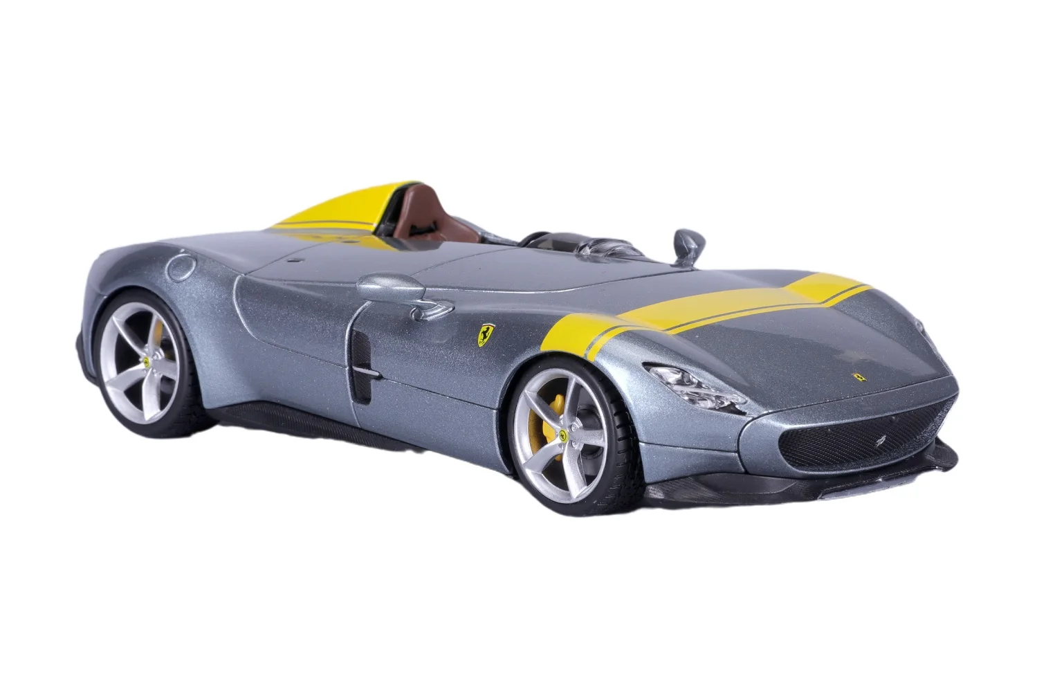 

Bburago 1:24 Ferrari Monza SP1 Diecast Car Model Gray New in Box