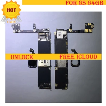 

64GB for iphone 6S motherboard with touch id or without Touch ID,Free iCloud for iphone 6S Mainboard with IOS System Logic board