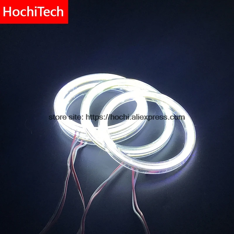 Для Infiniti FX QX70 FX35 FX37 FX50 2009-2013 COB Led дневной свет Белый Halo Cob Led angel eyes кольцо без ошибок ультра яркий