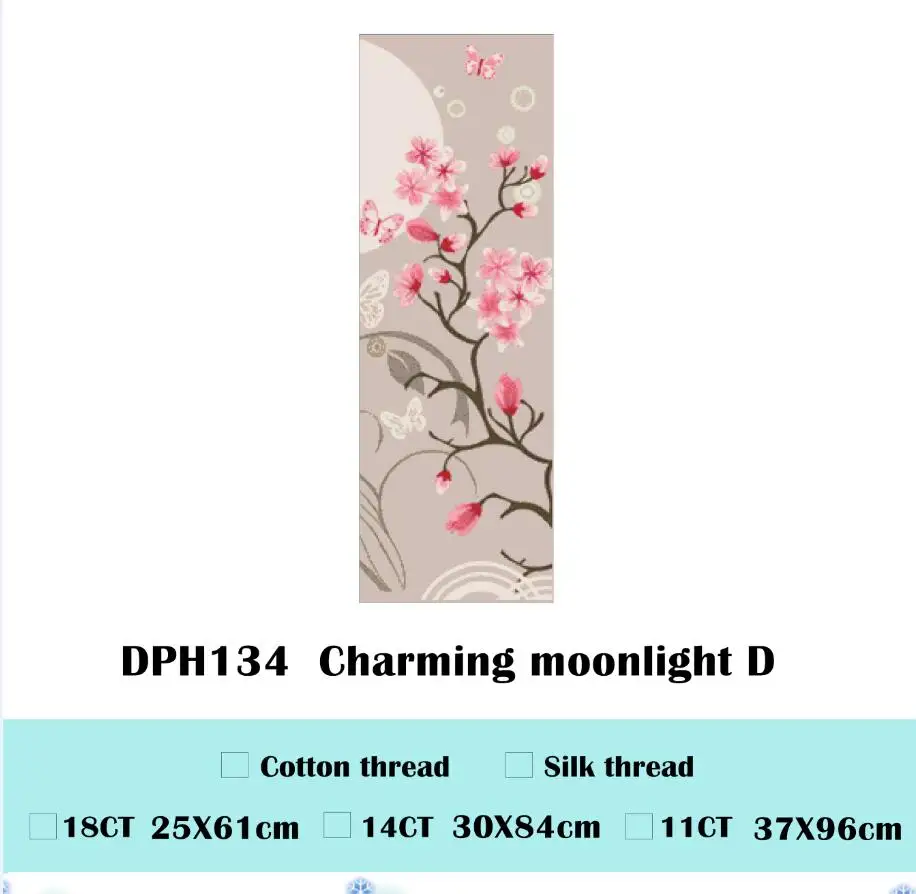 Очаровательный Набор для вышивки крестом moonli, мультяшное животное 14ct 11ct, льняная ткань, сшитая ткань, вышивка, рукоделие ручной работы - Color: Burgundy