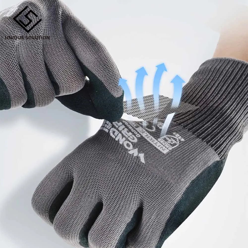 Garden Gloves Gardening Nitrile Rubber Gloves Quick Easy To Dig and Plant for Digging Planting Garden Tools Drop Ship 1