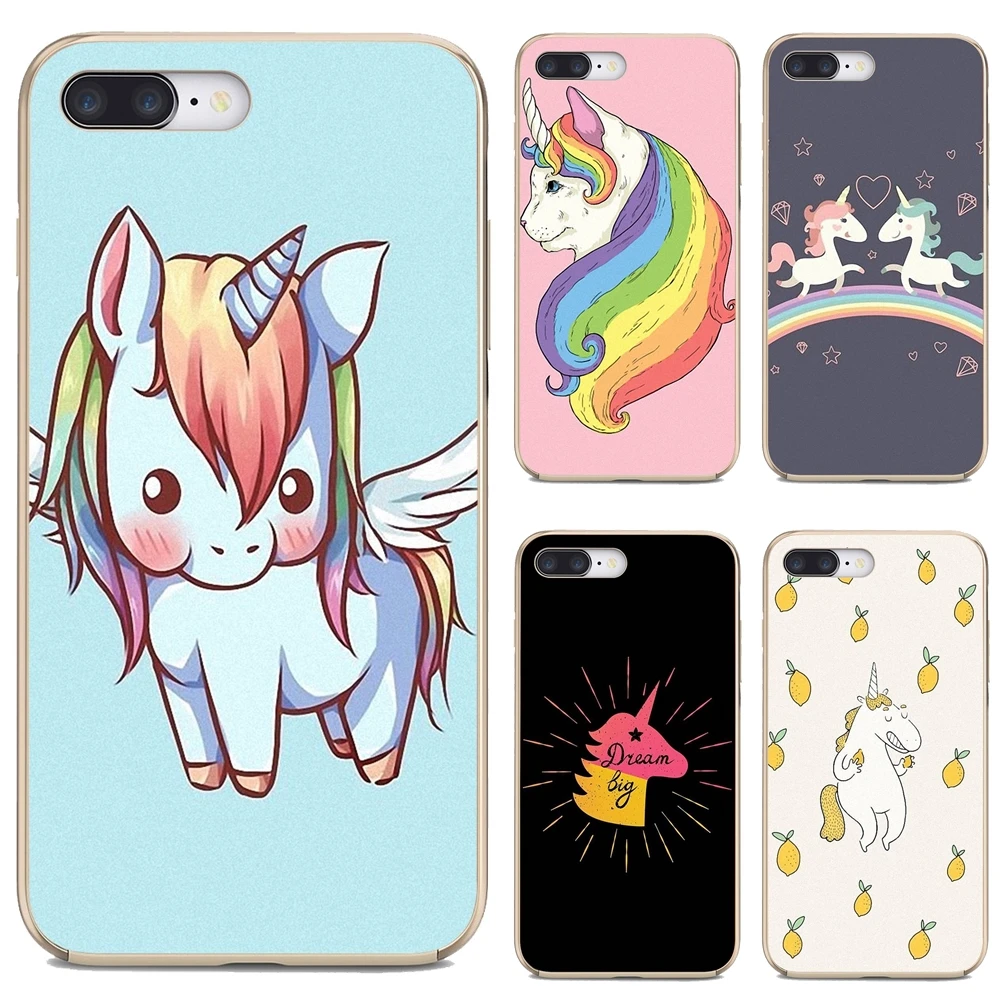 Phone Case cartoon-unicorn-kawaii For Huawei Nova 2 2i 3 3i Y3 Y5 Y6 Y7 Y9 Prime 2015 2016 2017 2018 2019 | Мобильные телефоны и