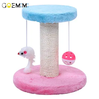 

crazy cat sisal toy cat climbing frame medium-sized cat climbing frame Pet Playing Interactive Pet Toys