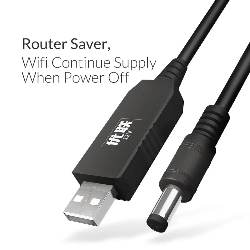 Модуль питания Unnlink для Wi Fi роутера 1 м 5 в пост. Тока 12 В 0 8 А USB постоянный ток 5*2 мм