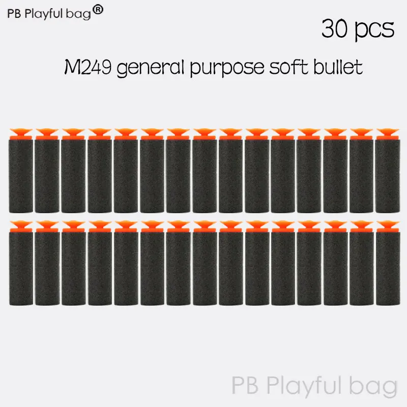 PB Playful bag Outdoor sports CS game Le Hui ball bullet M249 large pineapple Gatling soft bullet chain toy accessories id75 5