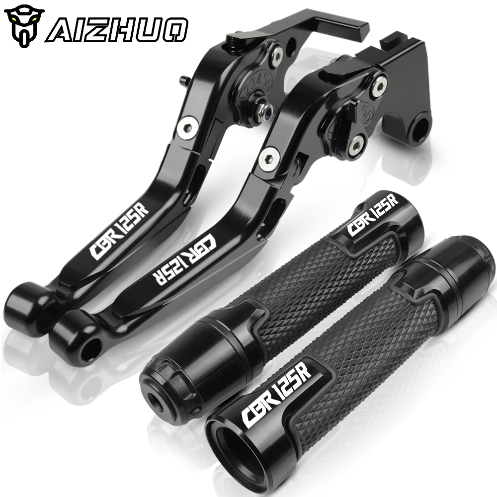 CNC Алюминий мотоцикла тормозной рычаг сцепления ручками для Honda CBR125R 2004-2010 2009 2008 2007 06 CBR 125R CBR 125 CBR125 R