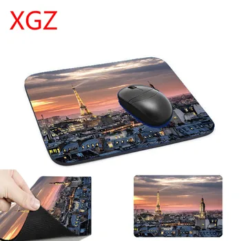 

XGZ Small Mouse Pad Landscape Pattern Notebook Computer Office Keyboard Game Player Desk Mat Gaming Mouse Pad