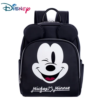 

Disney New Mickey Minnie Backpack Mother Baby Backpack Baby Diaper Bag Mummy Stroller Bags Babg Bottle Pack Nursing Bag Mother