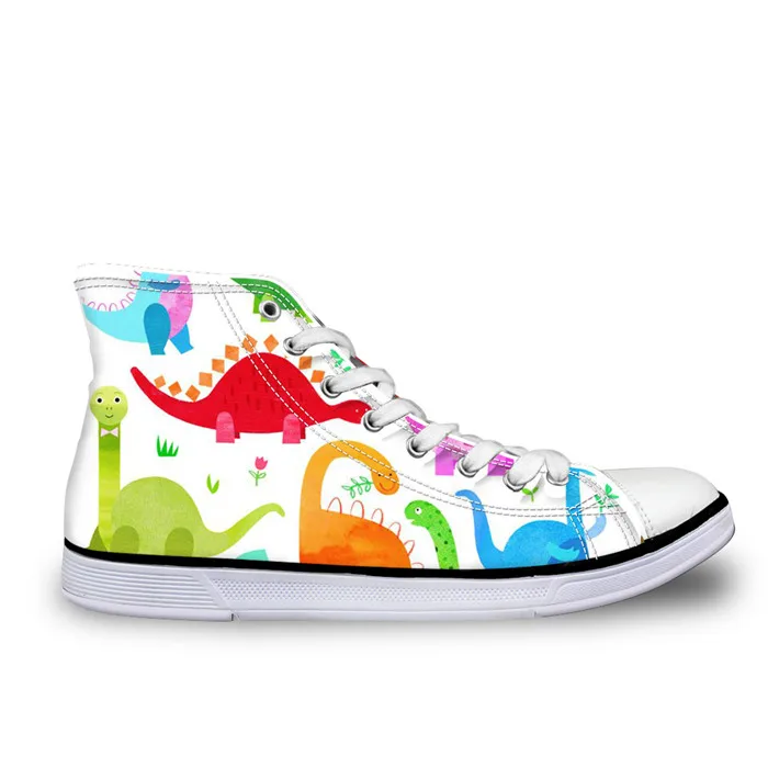 Children's Shoes Cute Dinosaur Kid New Fashion Vulcanized Shoes for Boys Girls Leisure Shoes Classic Casual Sneakers Customized