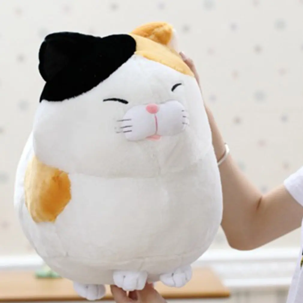 40cm Colorful Cat Мягкая игрушка в виде животных из хлопка, детская фигурка в виде бороды, благословение кошки, эластичная ткань в виде пузырьков, комфортная кукла для детей, игрушка для украшения дома на день рождения - Цвет: 40cm Colorful Cat