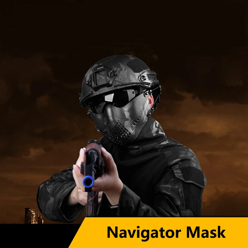 Custom Airsoft Half Mask