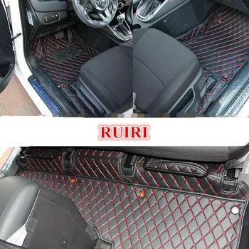 

High quality! Custom special car floor mats for KIA Rondo 5 seats 2020-2013 waterproof durable car rugs carpets for Rondo 2017