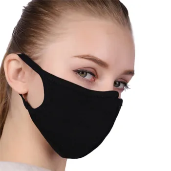 

2020 New Solid Face Dust-Proof Sponge Mask Washable Breathable Windproof Dust Resistant