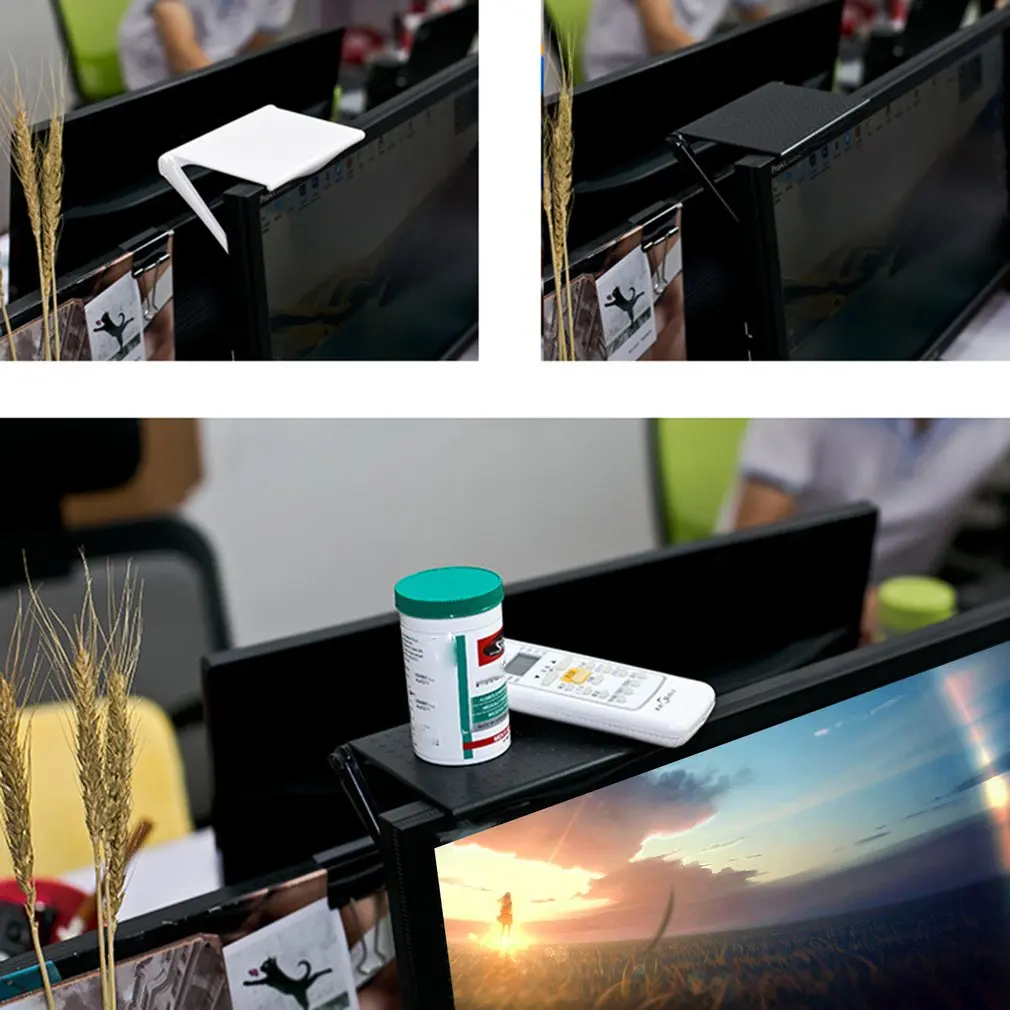 Регулируемый экран Верхняя полка дисплей компьютерный монитор тв хранения