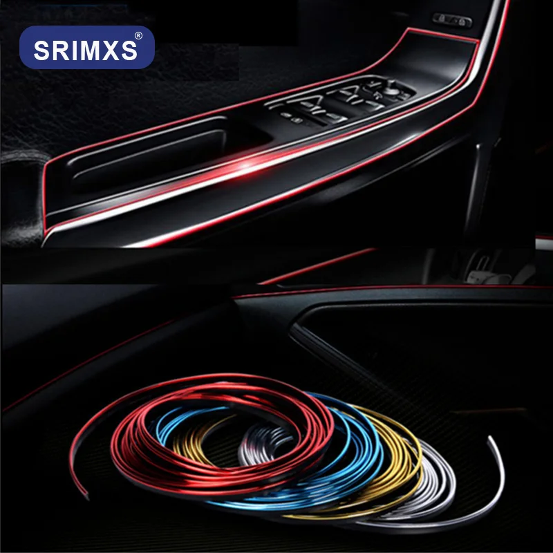 

2M 3M 5M Car Styling Interior Exterior Decoration Strips Stickers for Subaru Forester Outback Impreza XV BRZ Car styling